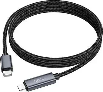 Hoco X112 USB Type-C - Lightning (1 м, черный)