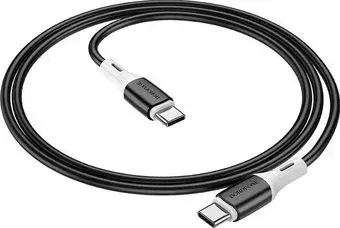 Borofone BX79 USB Type-C - USB Type-C (1 м, черный)