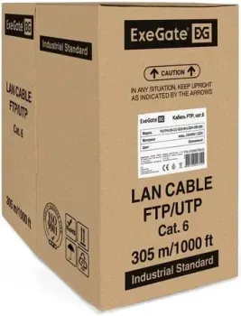 ExeGate FUTP4-C6-CU-S23-IN-LSZH-OR-305-FLUKE FTP