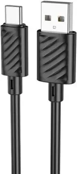 Hoco X88 USB Type-A - USB Type-C (1 м, черный)