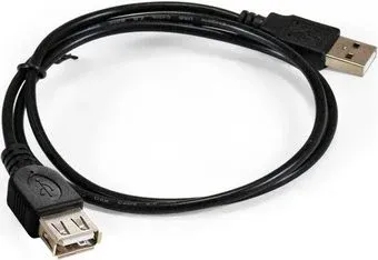 ExeGate EX-CC-USB2-AMAF-0.5 USB Type-A - USB Type-A (0.5 м, черный)