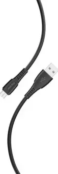 SmartBuy iK-12-S40b USB Type-A -microUSB (1 м, черный)
