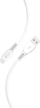 SmartBuy iK-12-S40w USB Type-A -microUSB (1 м, белый)