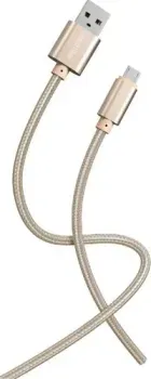 SmartBuy iK-12-S02g USB Type-A - microUSB (1 м, золотой)