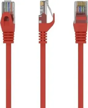 Cablexpert PP6U-1M/R RJ45 - RJ45 (1 м, красный)