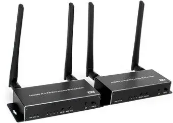 USBTOP HDMI 4K по Wi-Fi на 200 метров (черный)