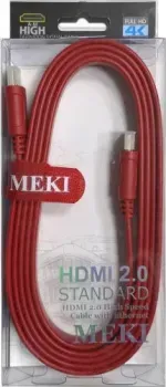 Meki GH-T-2RD HDMI - HDMI (2 м, красный)