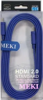 Meki GH-T-2BE HDMI - HDMI (2 м, синий)