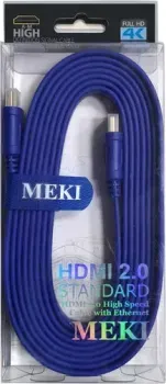 Meki GH-T-3BE HDMI - HDMI (3 м, синий)