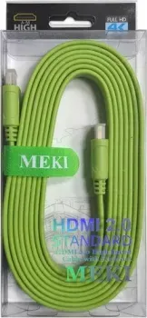 Meki GH-T-3GR HDMI - HDMI (3 м, зеленый)