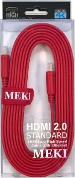 Meki GH-T-3RD HDMI - HDMI (3 м, красный)