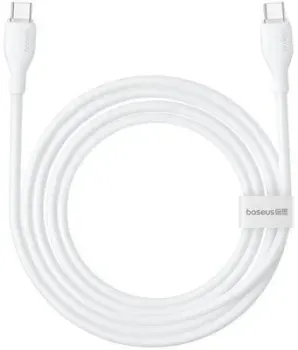 Baseus Ultra-Fast Fast Charging 100W USB Type-C - USB Type-C (1 м, белый)