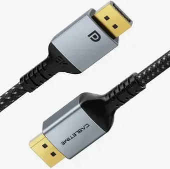 Cabletime DisplayPort - DisplayPort Cable DP1.4 With 8K 60Hz (2 м, черный)