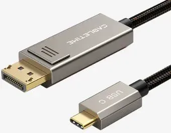 Cabletime USB Type-C - DisplayPort 1.4 (2 м, черный)