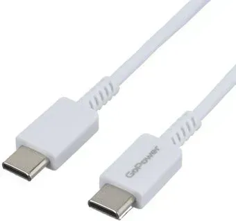 GoPower 00-00022803 USB Type-C - USB Type-C (1 м, белый)