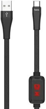 Hoco S4 USB Type-A - USB Type-C (1.2 м, черный)