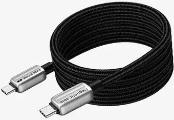 Cabletime 240w Magnetic USB Type-C - USB Type-C (1 м, черный)