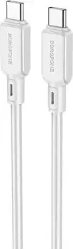 Borofone BX94 USB Type-C - USB Type-C (1 м, серый)