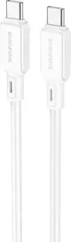 Borofone BX94 USB Type-C - USB Type-C (1 м, белый)