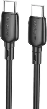 Borofone BX93 USB Type-С - USB - Type-C (60Вт, 1 м, черный)