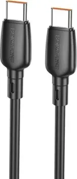 Borofone BX93 USB Type-С - USB - Type-C (100Вт, 1 м, черный)