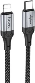 Hoco X102 USB Type-C - Lightning (1 м, черный)