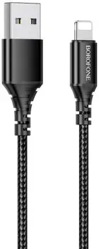 Borofone BX54 USB Type-A - Lightning (1 м, черный)