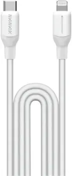 Momax DL53W1-Link Flow LC USB Type-C - Lightning (1.2 м, белый)