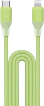 Momax DL53G 1-Link Flow LC USB Type-C - Lightning (1.2 м, зеленый)