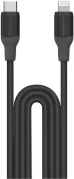 Momax DL53D 1-Link Flow LC USB Type-C - Lightning (1.2 м, черный)
