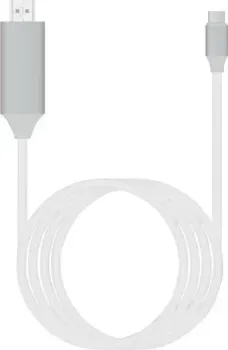 USBTOP UltraHD 4K USB Type-C - HDMI (2 м, белый)