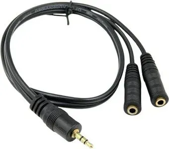 USBTOP Jack 3.5 мм - 2xJack 3.5 мм (3 м)