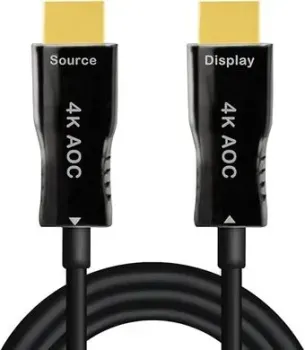 USBTOP Optical UltraHD HDMI v2.0 HDMI - HDMI (200 м, черный)