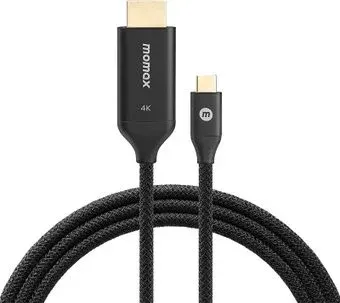 Momax DT3D HDMI - USB 3.2 Gen1 Type-C (2 м, черный)