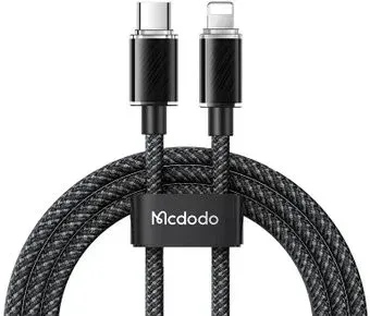 McDodo CA-3660 USB Type-C - Lightning (1.2 м, черный)