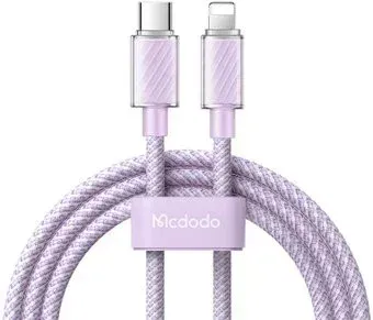 McDodo CA-3662 USB Type-C - Lightning (1.2 м, фиолетовый)
