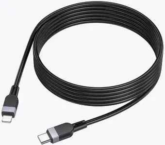 Hoco X109 USB Type-C - Lightning (1 м, черный)
