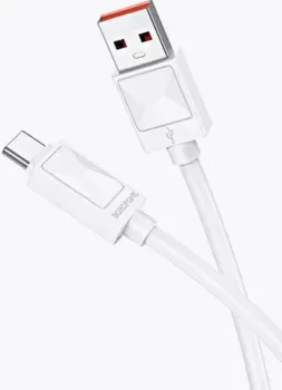 Borofone BX109 USB Type-A - USB Type-C (1 м, белый)