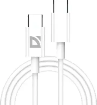 Defender F182 30 Вт USB Type-C - USB Type-C (1 м, белый)