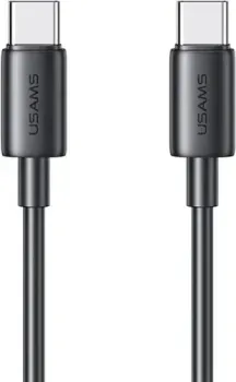 Usams US-SJ711 USB Type-C - USB Type-C (1 м, черный)
