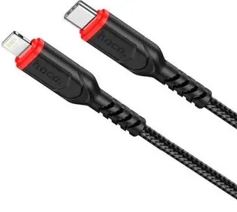 Hoco X59 USB Type-C - Lightning (3 м, черный)