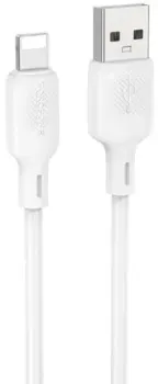 Borofone BX113 USB Type-A - Lightning (1 м, белый)