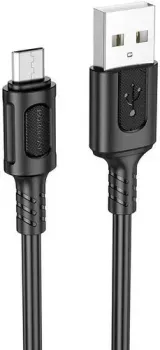 Borofone BX111 USB Type-A - microUSB (1 м, черный)