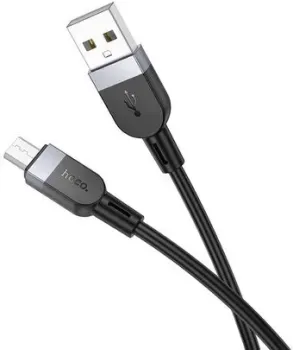 Hoco X109 USB Type-A - microUSB (1 м, черный)