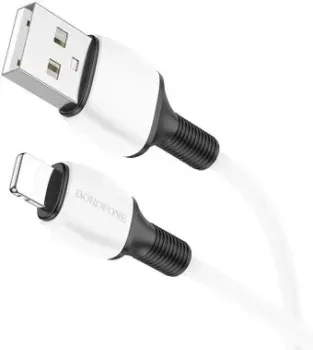 Borofone BX84 USB Type-A - Lightning (1 м, белый)