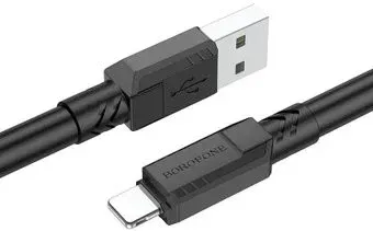 Borofone BX81 USB Type-A - Lightning (1 м, черный)