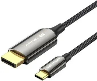 Vention CRFBH DisplayPort - USB Type-C (2 м, черный)
