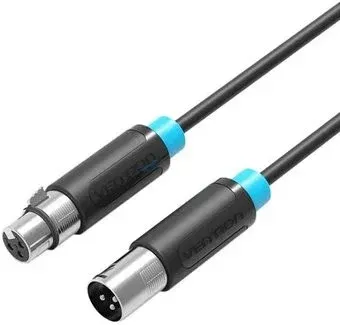 Vention BBFBI XLR - XLR (3 м, черный)
