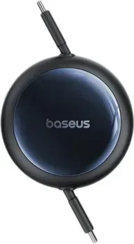 Baseus Nomos Retractable Retractable Cable USB Type-C - USB Type-C 100W (1.5 м, черный)