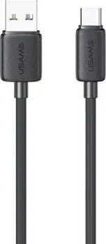 Usams US-SJ688 USB Type-A - USB Type-C (1 м, черный)